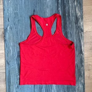 Lululemon red tank